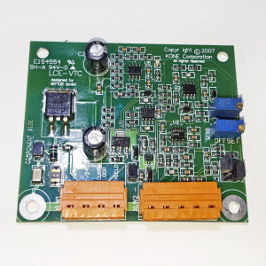 Плата грузовзвешивающего устройста LCE-VTC KM812220G01 Kone